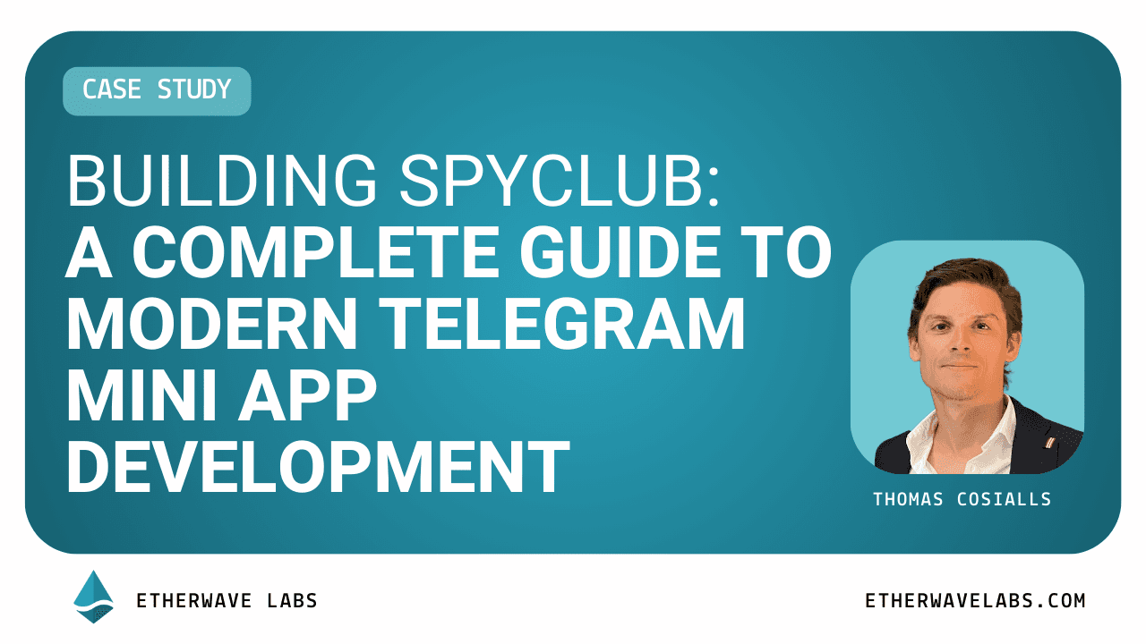 Cover image for Building SpyClub: A Complete Guide to Modern Telegram Mini App Development